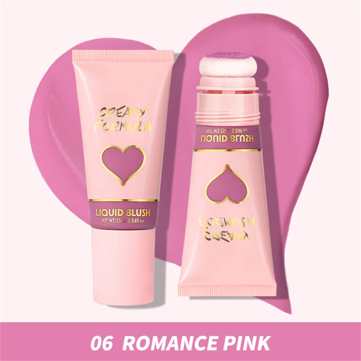 Private Label Creamy Liquid Cushion Blush Wand (25ml)