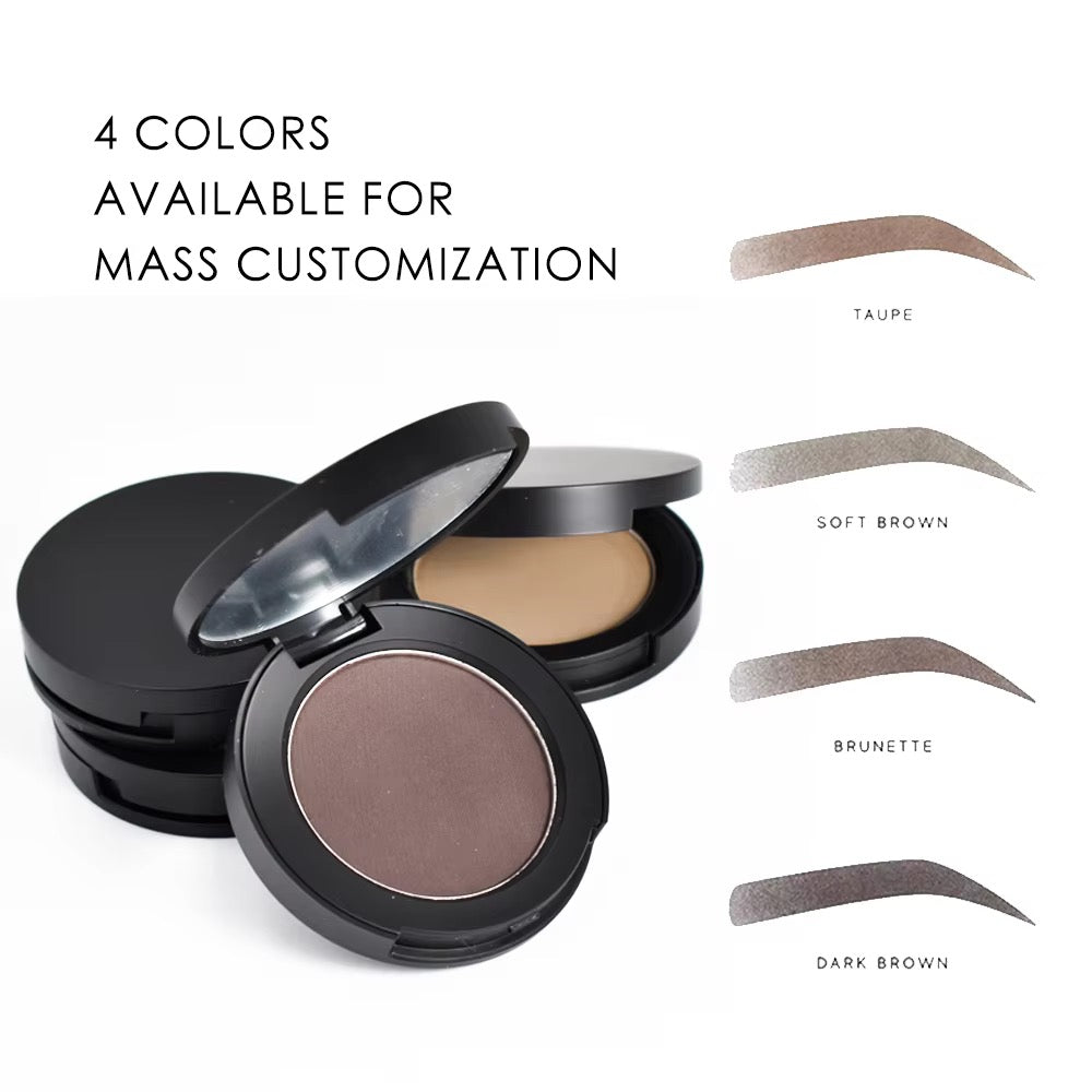 Private Label Smooth &amp; Creamy Single Eyebrow Powder Compact