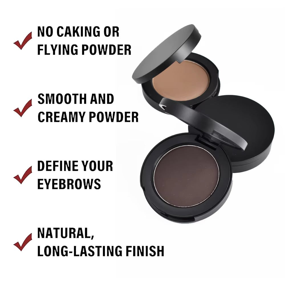 Private Label Smooth &amp; Creamy Single Eyebrow Powder Compact