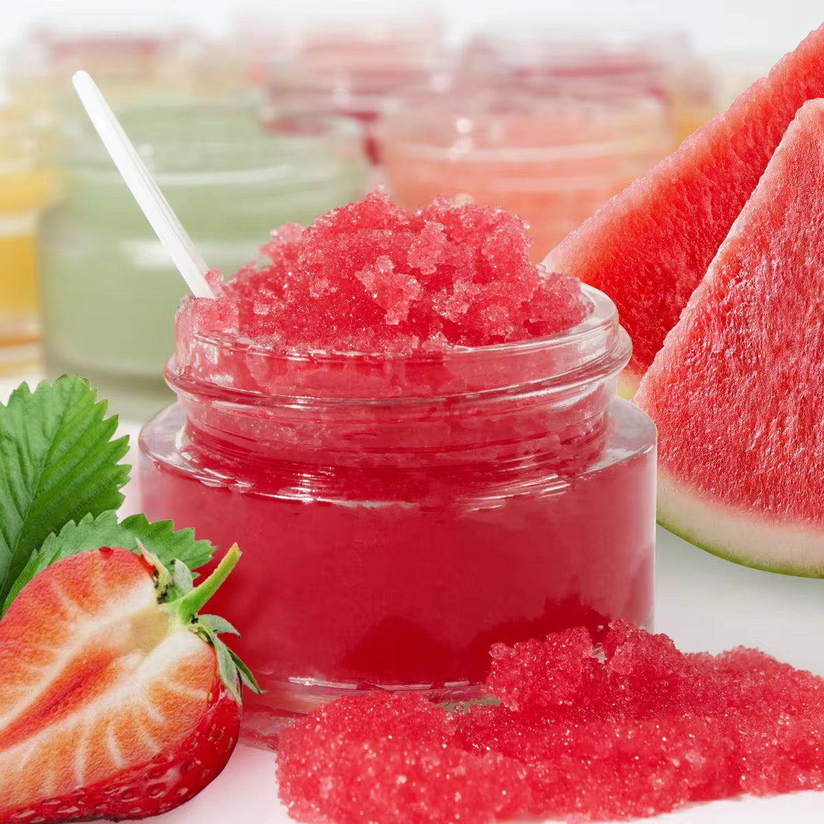 Private Label 100% Vegan Exfoliating Sugar Lip Scrub