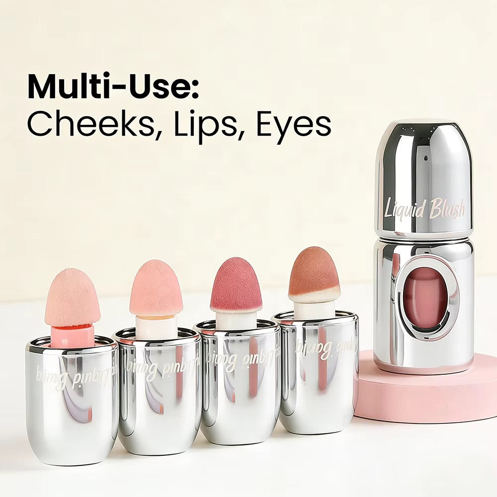 Private Label Multi-Use Creamy Liquid Blush (Cheeks, Lips & Eyes)