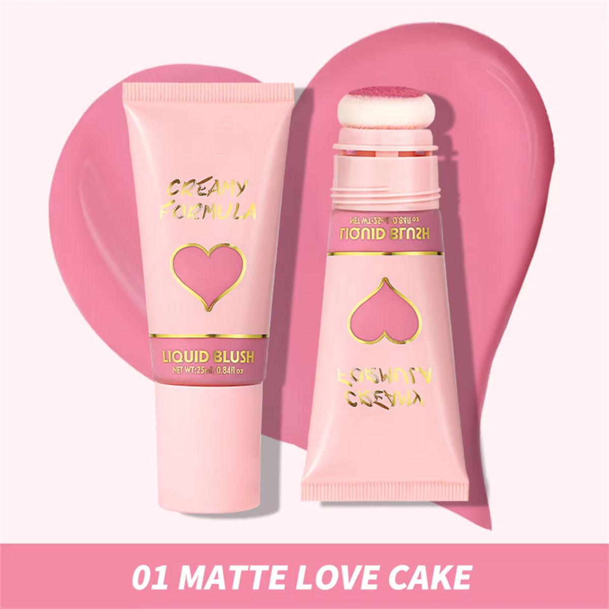 Private Label Creamy Liquid Cushion Blush Wand (25ml)