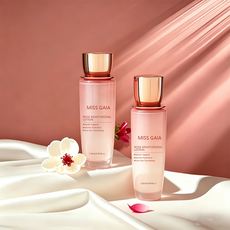 MISS GAIA Rose Moisturizing Skincare Set - Intense Hydration & Barrier Support (4-Piece Kit)