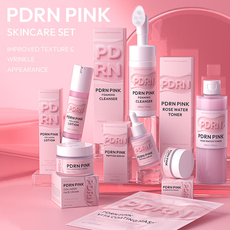 Private Label PDRN Pink Collagen Anti-Aging Skincare Set (7-Piece Regimen)