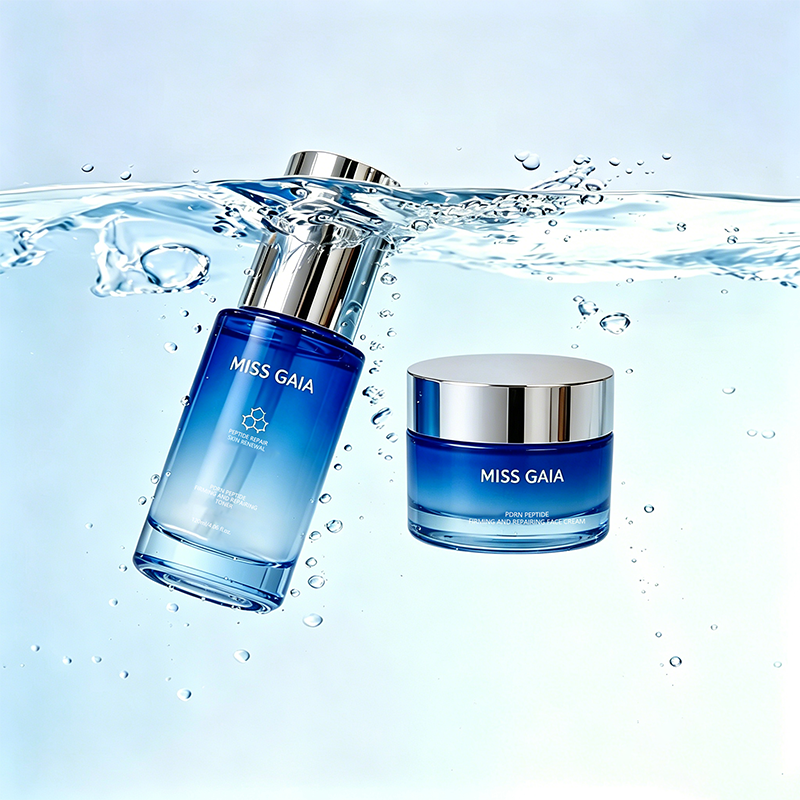 MISS GAIA PDRN Peptide Skin Renewal Skincare Set - Anti-Aging, Firming & Repairing 4-Piece Kit