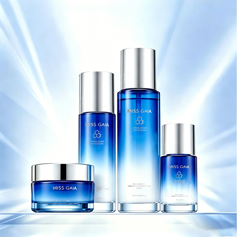 MISS GAIA PDRN Peptide Skin Renewal Skincare Set - Anti-Aging, Firming & Repairing 4-Piece Kit