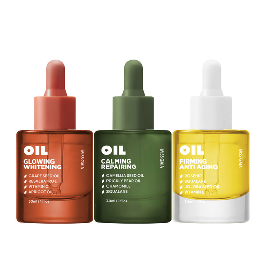 Private Label Targeted Botanical Facial Treatment Oil Series (30ml / 1 fl. oz.)