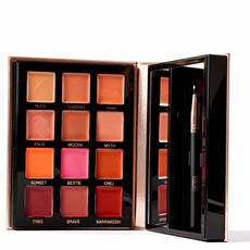 High pigment formula custom brand artistry lip palette showcasing MCcosme private label capabilities.