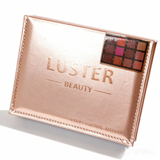 Custom logo rose gold paper box packaging for lipstick palette OEM solutions by MCcosme.