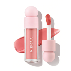 Soft pink liquid blush with vegan and cruelty-free ingredients, safe formula for sensitive skin makeup lines.