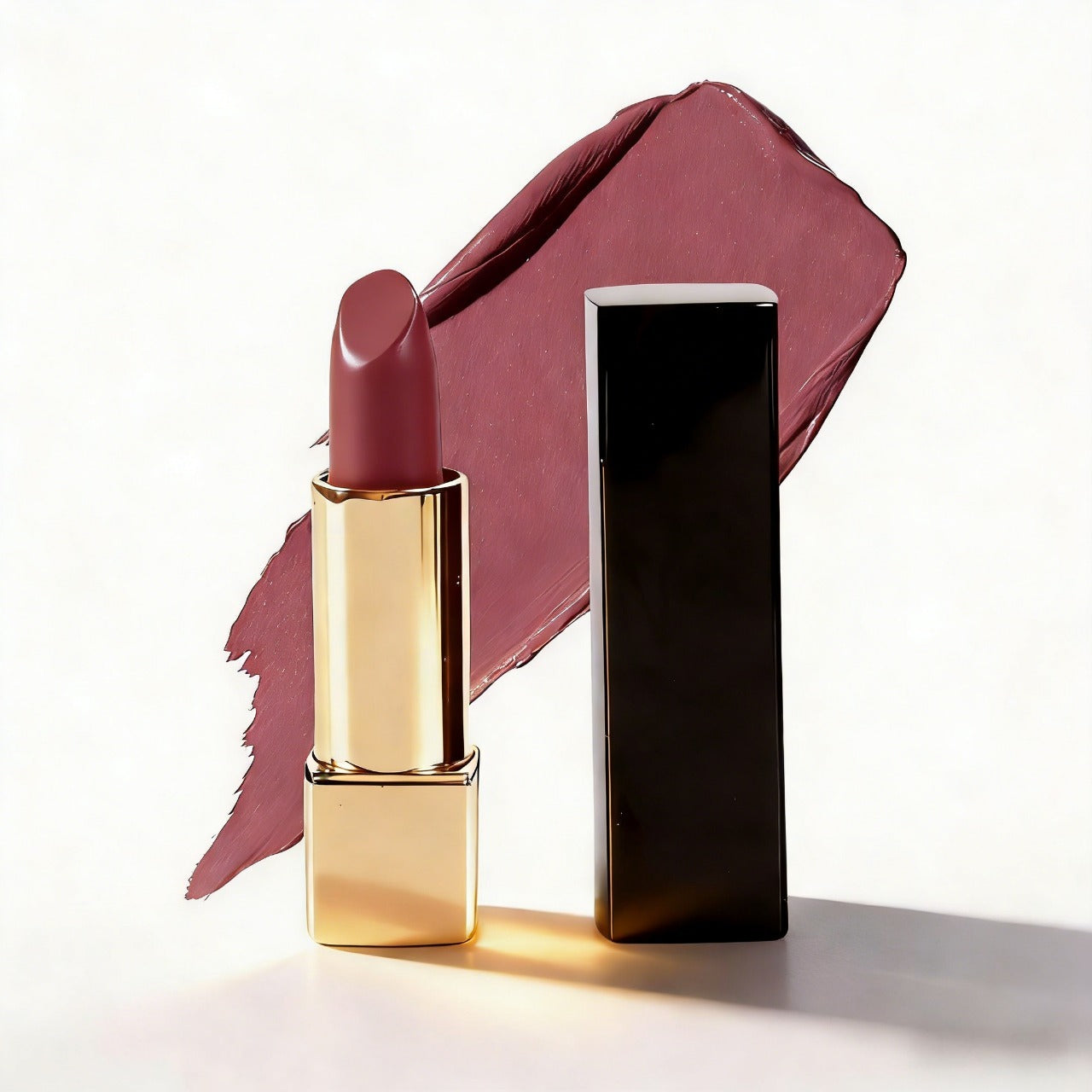 Vintage rose velvet matte lipstick. Private label cosmetic manufacturing by MCcosme.
