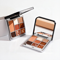 Premium wholesale multi-finish 8-color makeup palette OEM collection custom manufactured by MCcosme.