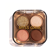 Wholesale neutral brown eyeshadow palette with high pigment formulas. MCcosme offers custom makeup manufacturing.